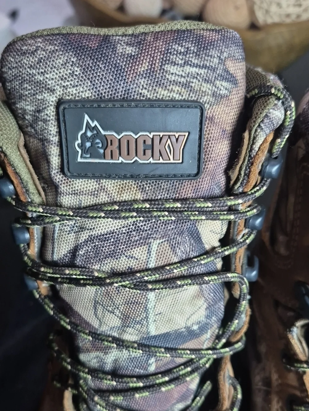 Rocky Men's Brown Camouflage Hunting Boots